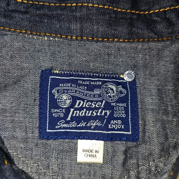 Diesel Western Denim Shirt - Picture 2 of 4